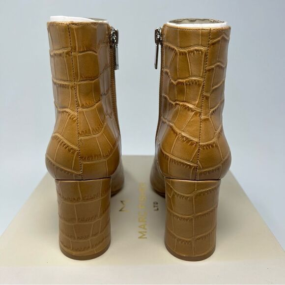 Marc Fisher Daith Leather Booties - Picture 5 of 8